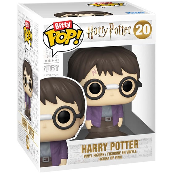 Funko Bitty Pop! - Harry Potter - Ron Weasley, Hermione Granger, Garrick Ollivander, Harry Potter, Bitty Ride Hogwarts Express, & Bitty Town Garrick Ollivander's Wand Shop image 3