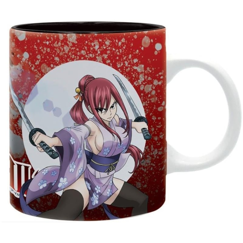 Κούπα Abystyle Fairy Tail Erza and Jellal Κεραμική 320 ml - Πολύχρωμη