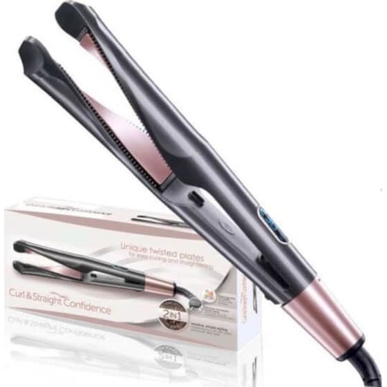 2 Σε 1 Curl & Straight Ψαλίδι Μαλλιών Γκρι image 9