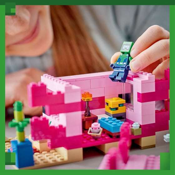 LEGO® Minecraft The Axolotl House (21247) image 7