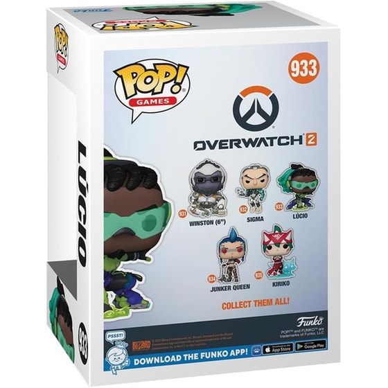 Funko Pop! Games - Overwatch 2 - Lucio #933 image 1