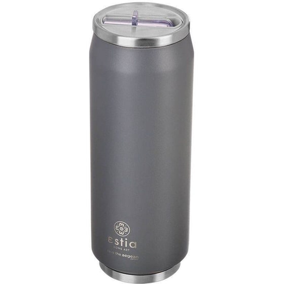 Παγούρι Θερμός Estia Home Art Save The Aegean Fjord Grey 500 ml image 1