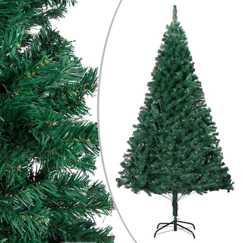 Vidaxl Χριστουγεννιάτικο Δέντρο Με Πλούσια Κλαδιά Πράσινο 240 Εκ. Pvc