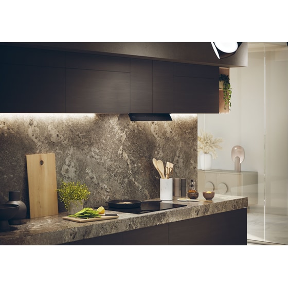 HAIER I-Design HAPY6CBS4BG 59.7 cm Μαύρο Μηχανισμός Απορρόφησης image 4