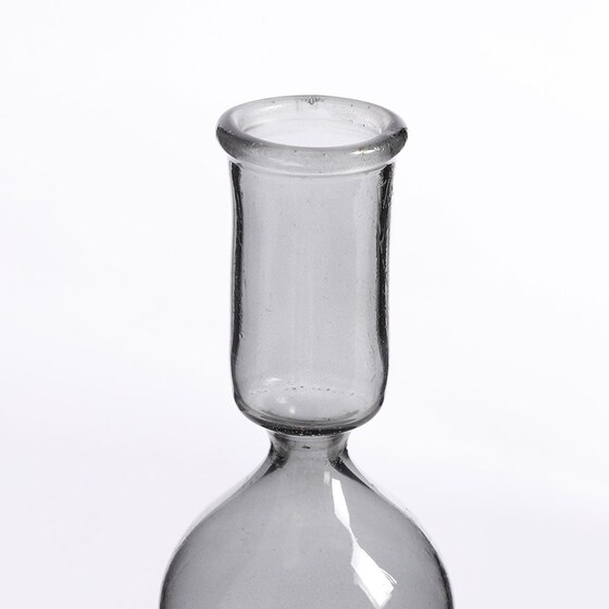 Κηροπήγιο Edelman Trent 1111316 Γυάλινο 9.5x13.5cm - Ανθρακί image 2