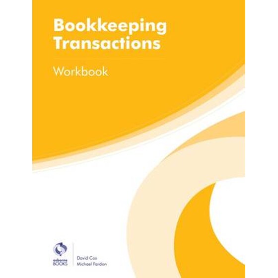 Bookkeeping Transactions Workbook image 0