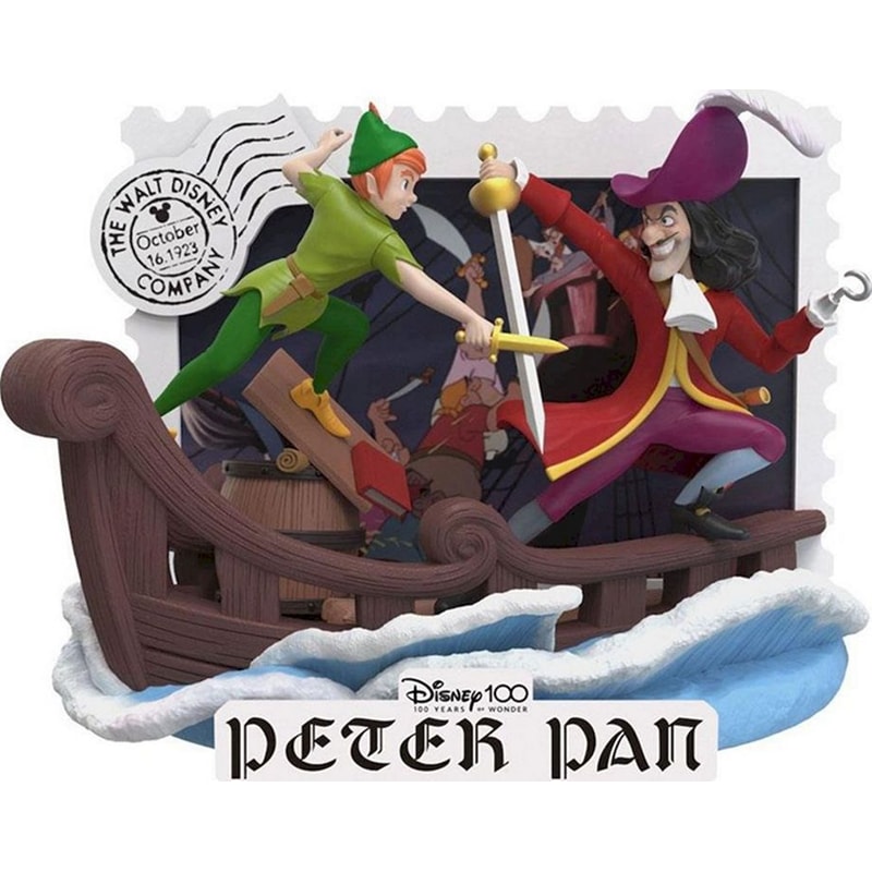 BEAST KINGDOM Φιγούρα Αγαλματίδιο BEAST KINGDOM Disney 100 Years of Wonder Peter Pan (12cm)