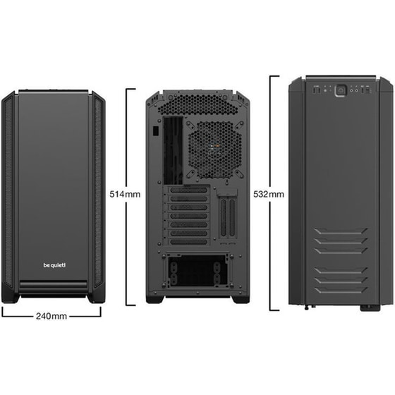 Κουτί Desktop BE QUIET! BG026 Full Tower - Μαύρο image 7