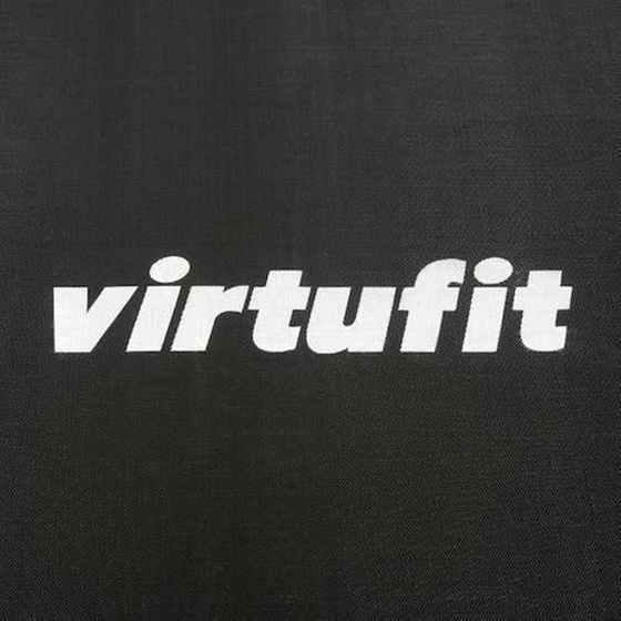 VIRTUFIT Τραμπολίνο με Δίχτυ 140 x 140 x 161 cm Μαύρο image 1