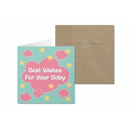 Ευχετήρια Κάρτα Coolbee Baby Cloud