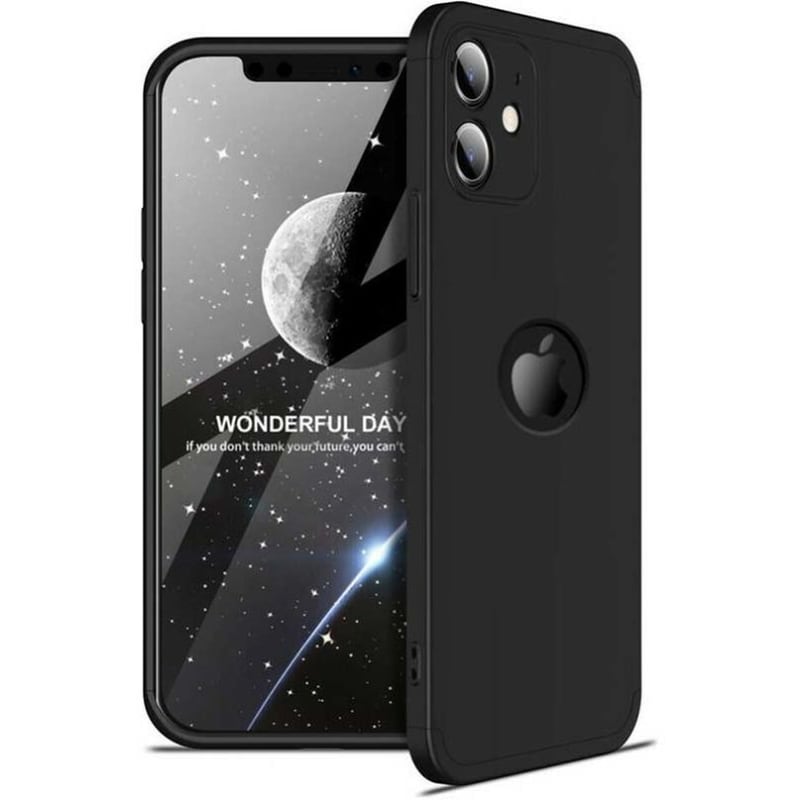 Θήκη Apple iPhone 12 Mini - GΚΚ 360 Full Body Protection - Μαύρο