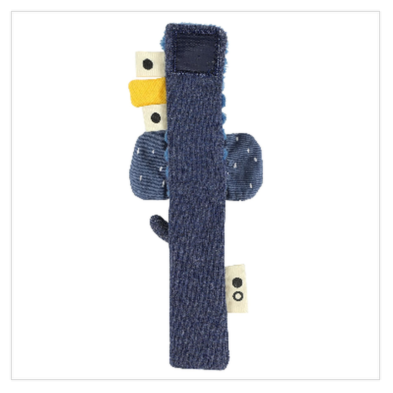 Trixie Βρεφική Κουδουνίστρα Καρπού Wrist Rattle – Mrs. Elephant Ελέφαντας 77205
