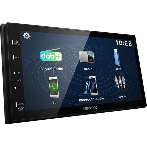 Kenwood DMX129DAB Ηχοσύστημα Αυτοκινήτου 6.8" - Μαύρο image 2