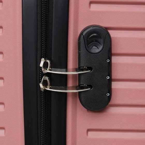 Βαλίτσα&nbsp;Μεγάλη&nbsp;Amber&nbsp;Ροζ 75cm image 9