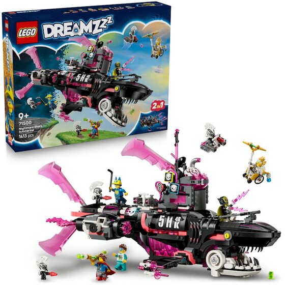 LEGO® DREAMZzz™ Εφιαλτικό Υποβρύχιο-Καρχαρίας (71500) image 6