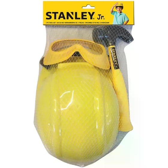 Παιδικό Σετ Εργαλείων Stanley Jr. (3 Τεμάχια) image 0