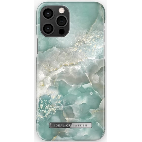 Θήκη Apple iPhone 12 Pro Max - iDeal of Sweden Fashion - Denim Azura Marble image 0