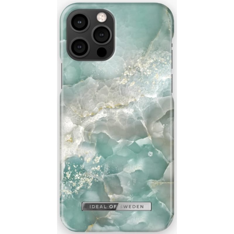 Θήκη Apple iPhone 12 Pro Max - iDeal of Sweden Fashion - Denim Azura Marble