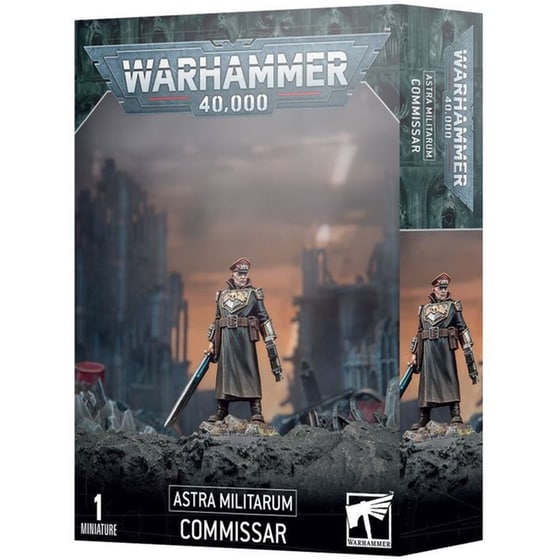 Astra Militarum: Commissar Warhammer 40k GAMES WORKSHOP image 0