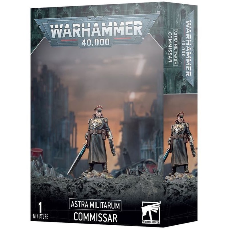 Astra Militarum: Commissar Warhammer 40k GAMES WORKSHOP