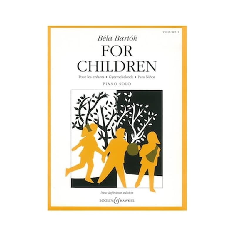 BOOSEY & HAWKES Boosey - Hawkes Bartok - For Children, Volume 1 Βιβλίο Για Πιάνο