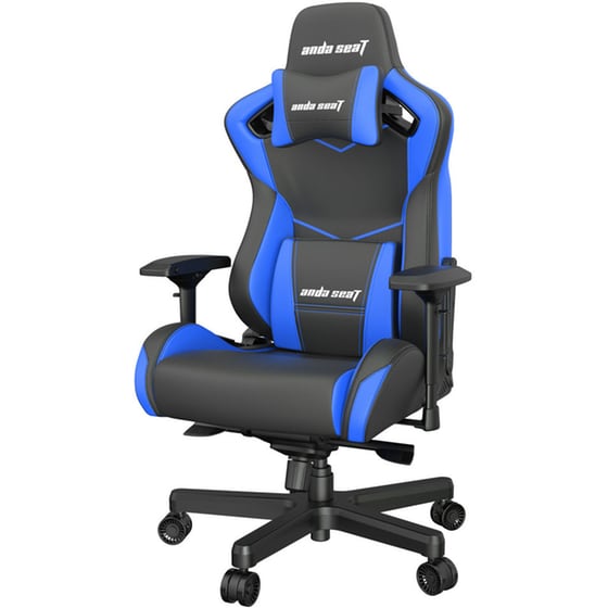 Gaming Καρέκλα Γραφείου Anda Seat από Τεχνητό Δέρμα Μπλε/Μαύρη image 1