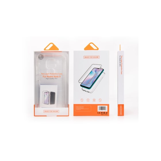 Θήκη Xiaomi Redmi Νote 9 - Xiaomi 2Layer Prot TPU Case - Transparent image 1