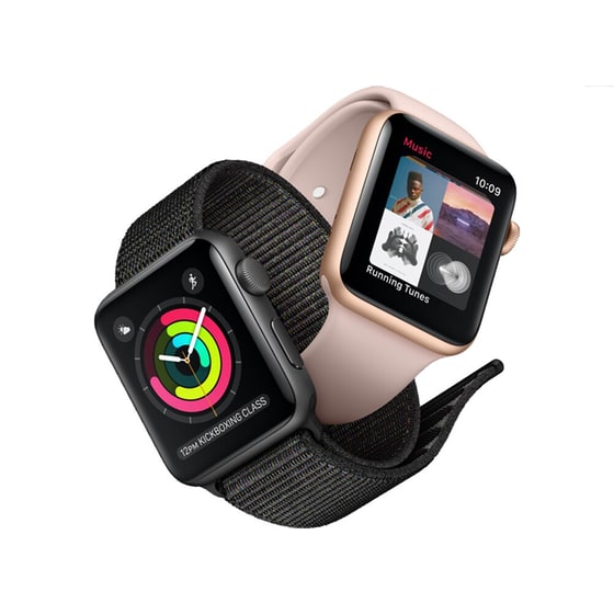 Apple Watch Series 3 42mm Aluminium Space Gray Sport Band Γκρι image 2