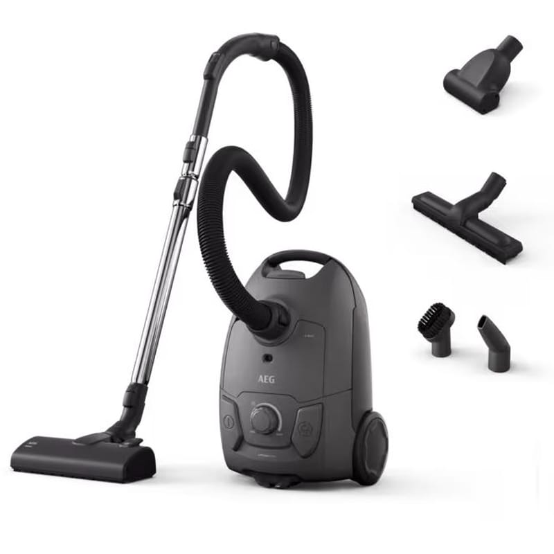 AEG Animal 5000 AB51A3DG 650 W με Σακούλα 3 L Γκρι Ηλεκτρική Σκούπα