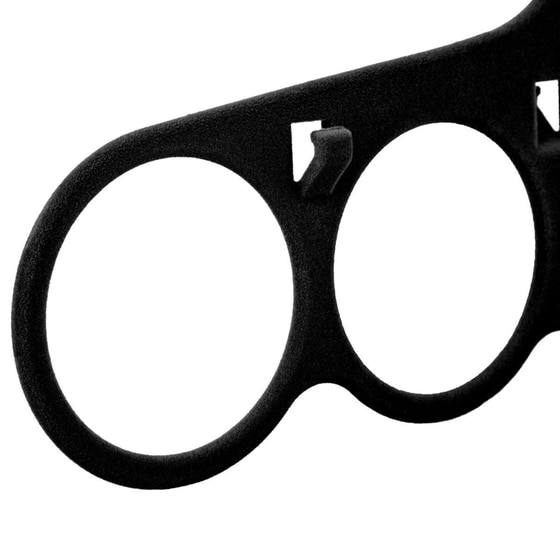 Κρεμάστρα για Φουλάρια Spitishop F-v Hanger 116526 41x2.5x21.5 cm - Μαύρη image 1