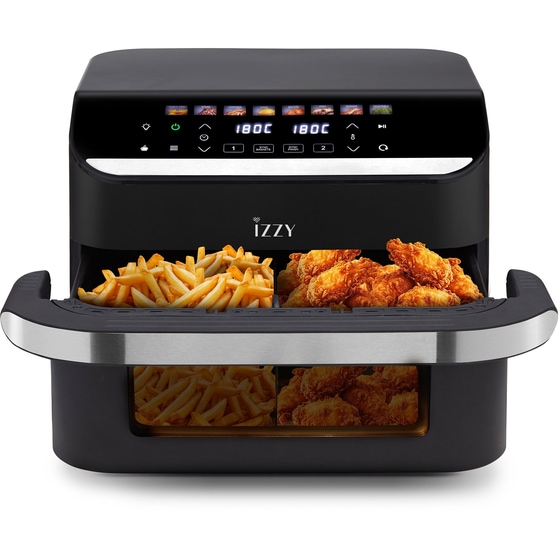 IZZY IZ-8260 2400 W με Αποσπώμενο Κάδο 11 L Μαύρη Φριτέζα Αέρος image 4