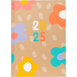 Ημερολόγιο Ημερήσιο Coolbee 2025 Year Of Flowers 14.5x20.5cm