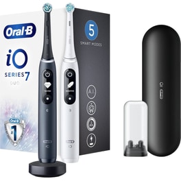 Σετ Ηλεκτρικές Οδοντόβουρτσες ORAL-B iO Series 7 DUO - Μαύρο/ Λευκό
