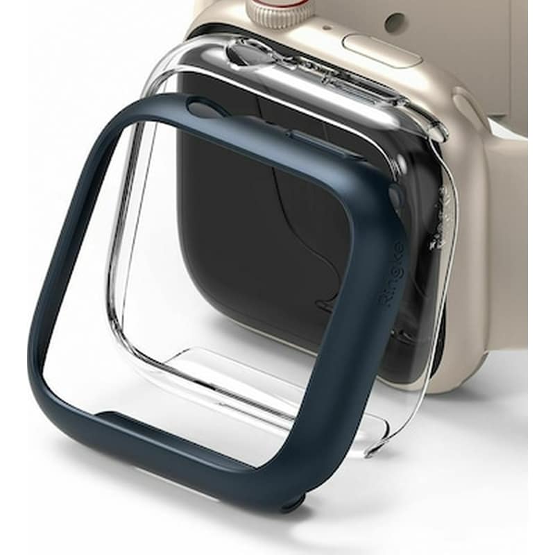RINGKE Θήκη Ringke Slim για Apple Watch 41mm 2τμχ - Clear Metallic Blue