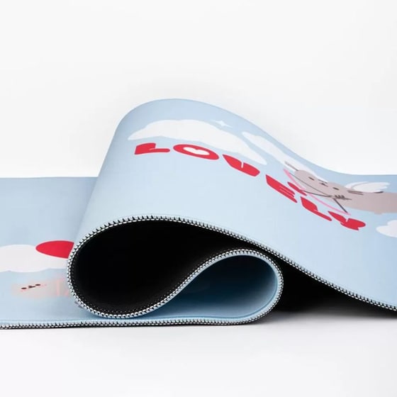 Grupo Erik PUSHEEN Purrfect Love Collection Gaming Mouse Pad XL 800 mm - Light Blue image 3