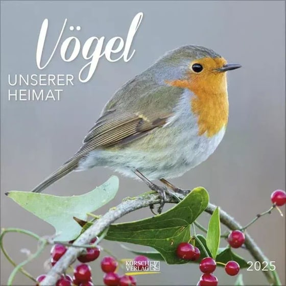Ημερολόγιο Τοίχου 2025 Vögel image 0
