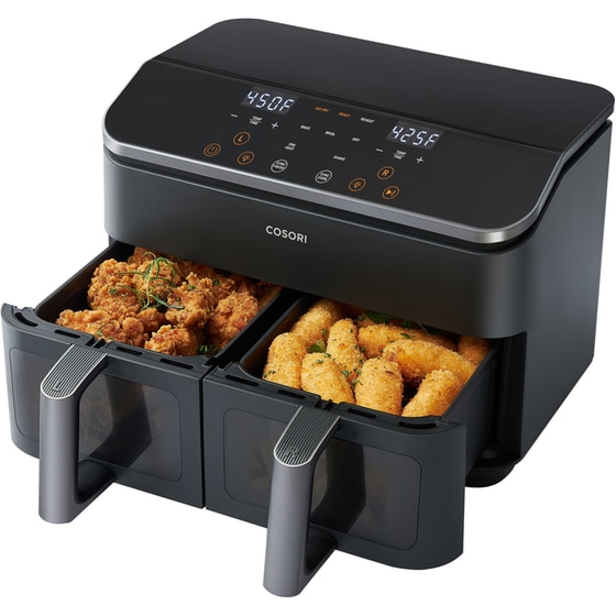 COSORI CAF-R901-AEU με Αποσπώμενο Κάδο 8.5 L 1750 W Μαύρο/Ασημί Φριτέζα Αέρος image 1