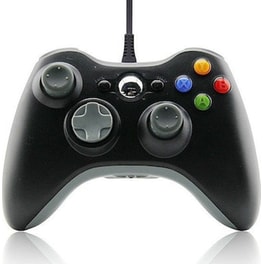 Gamepad Ενσύρματο για Xbox 360 Μαύρο