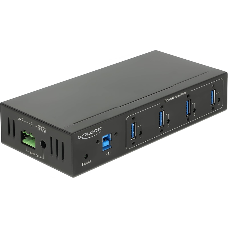 DeLock 63309 USB Hub 4-Port USB 3.0 συμβατό με USB-A
