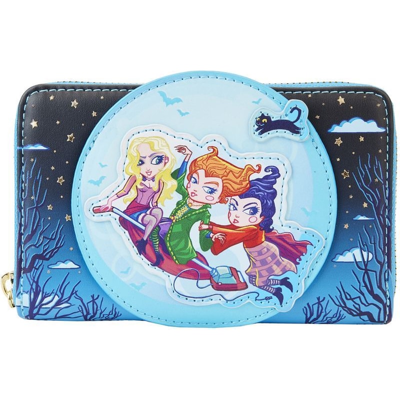 LOUNGEFLY Πορτοφόλι Loungefly - Disney - Hocus Pocus - Poster Zip Around Wallet (WDWA2648)