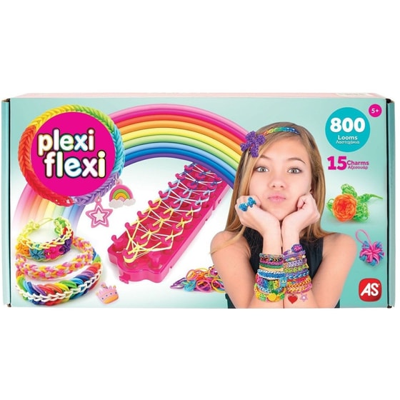 Plexi Flexi Αργαλειός Με 800 Λαστιχάκια & 15 Αξεσουάρ image 6
