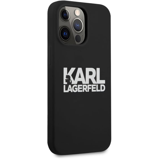 Θήκη Apple iPhone 13 Pro - Karl Lagerfeld Hard Case Stack Logo Back - Black image 7