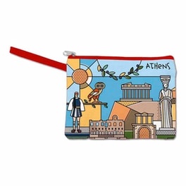 ATP Τσάντα Υφασμάτινη με Λαβή & Φερμουάρ 19 x 24 cm