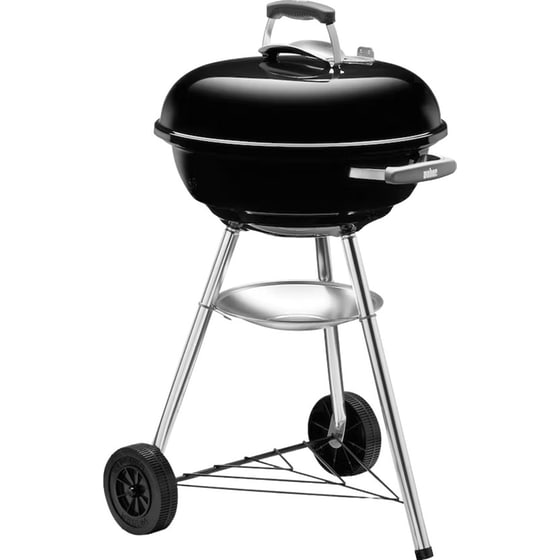 Ψησταριά Κάρβουνου WEBER COMPACT KETTLE Στρογγυλή Μαύρo image 1