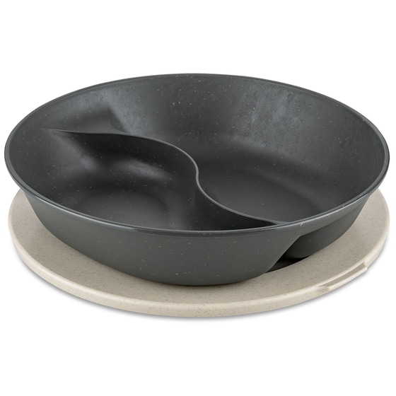 Φαγητοδοχείο με Καπάκι Koziol Connect Bowl Separee 1.3L - Γκρι image 1