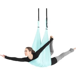 Πανί Aerial Yoga Hammock Amila 96927 (Μικρής Ελαστικότητας) 5m από Νάιλον 40D - Γαλάζιο