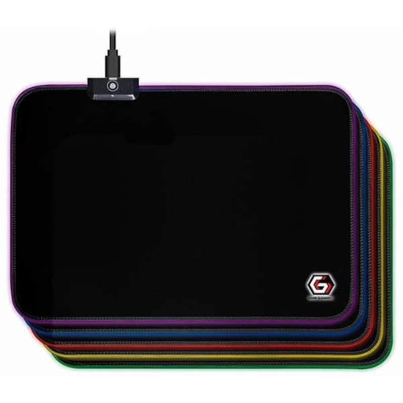 GEMBIRD Gembird MP-GAMELED-M RGB Gaming Mouse Pad 350mm Μαύρο