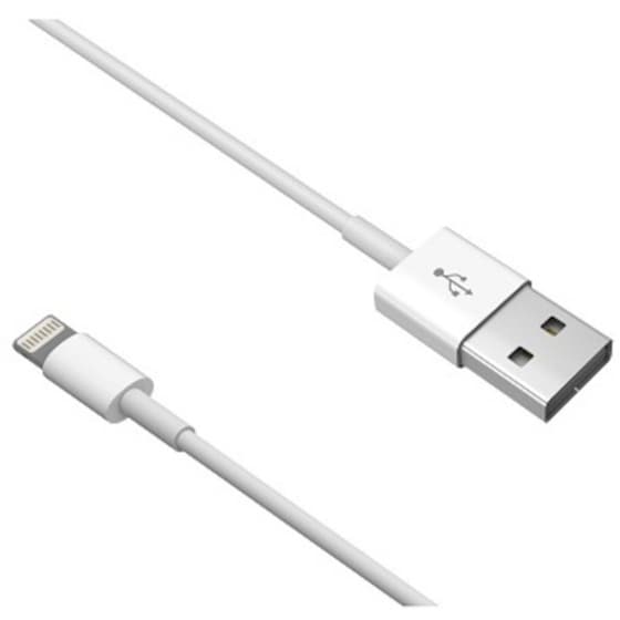 Καλώδιο Φόρτισης Devia Smart USB σε Lightning - 2.0m - 2.1A - Λευκό image 1