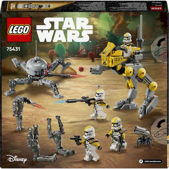 LEGO® Star Wars™ Πακέτο Μάχης με Clone Troopers™ του 327ου Σώματος Star (75431) image 8