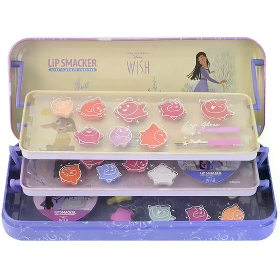 Κασετίνα Μακιγιάζ Lip Smacker Disney Wish Triple Layer Beauty image 0